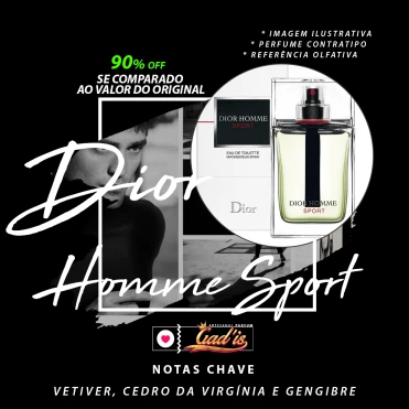 Perfume Similar Gadis 48 Inspirado em Dior Homme Sport 2017 Contratipo